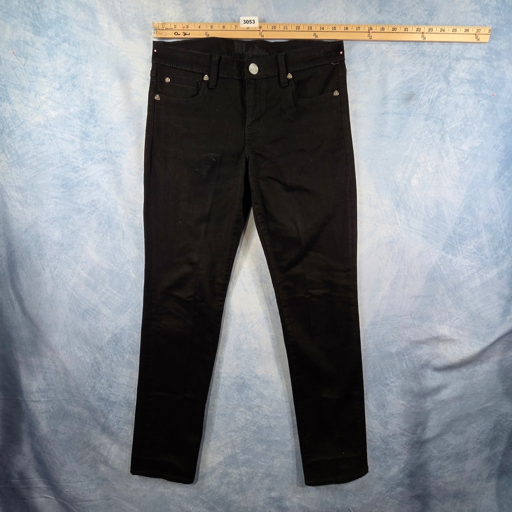 Kut from the Kloth Womens Black Skinny Jeans Size 6 Stretch Denim Slim Fit 3053
